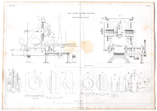 SELF-ACTING PLANING MACHINE